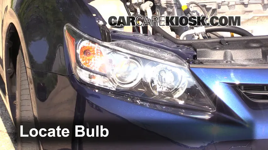 2012 Scion tC 2.5L 4 Cyl. Lights Parking Light (replace bulb)